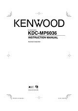 Kenwood KDC-MP6036 Manuel D’Utilisation
