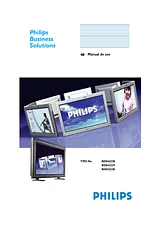 Philips plasma monitor BDS4222V 107cm (42") WVGA Manual Do Utilizador