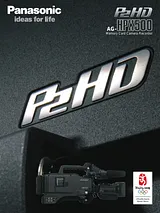 Panasonic AG-HPX500 Benutzerhandbuch