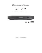 JVC RS-VP2 Справочник Пользователя