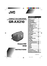 JVC GR-AX210 Справочник Пользователя