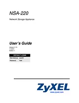 ZyXEL Communications NSA-220 사용자 설명서