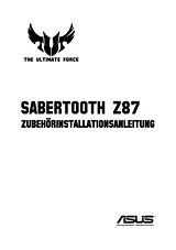 ASUS SABERTOOTH Z87 Manuale Utente