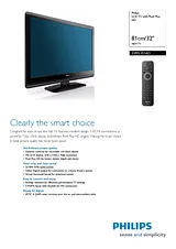 Philips 32PFL3514D 32" class digital TV LCD TV 32PFL3514D/F7 产品宣传页