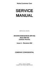 Nokia 6015 Service Manual