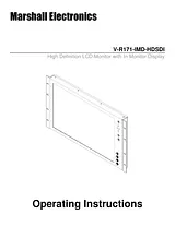 Marshall electronic V-R171-IMD-HDSDI Manuale Utente