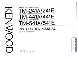Kenwood TM-541E Manual Do Utilizador
