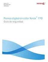 Xerox Xerox 770 Digital Color Press with Xerox EX Print Server (powered by Fiery) Guida Utente