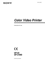 Sony UP-21MD User Manual