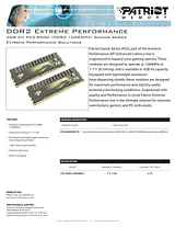 Patriot Memory 4GB DDR2 PC2-8500 DC Kit PGS24G8500C7K 전단