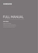 Samsung HW-M360 Manual De Usuario