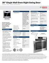 Bosch HBLP451RUC Product Datasheet