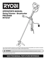 Ryobi Outdoor PBC3046B Manuale Utente