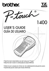 Brother PT-1400 User Manual