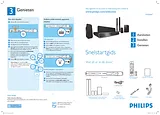 Philips HTS3367/12 快速安装指南