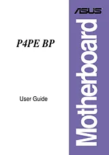 ASUS P4PE BP Справочник Пользователя