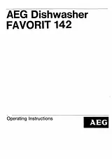 Electrolux FAVORIT 142 Справочник Пользователя