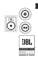 JBL SP5 ユーザーズマニュアル