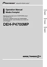 Pioneer DEH-P4700MP Manuale Utente