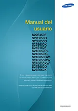 Samsung S24E650PL Manual Do Utilizador