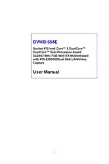 Advantech DVMB-554E Manual De Usuario