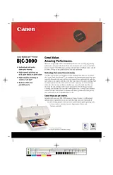 Canon BJC-3000 Leaflet