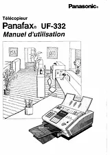 Panasonic UF332 Manuale Istruttivo