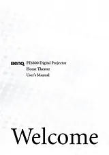 Benq PE6800 Manual Do Utilizador