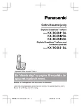 Panasonic KXTG6821BL Mode D’Emploi