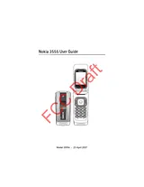Nokia 3555C Manuel D’Utilisation