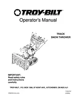Troy-Bilt OEM-390-679 Справочник Пользователя
