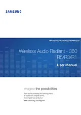 Samsung Wireless Audio-360 WAM1500 Manual Do Utilizador