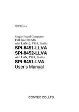 Contec SPI-8451-LLVA ユーザーズマニュアル