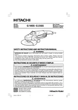 Hitachi G 18SS Manual Do Utilizador