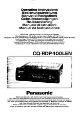 Panasonic cq-rdp400l Справочник Пользователя