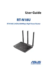 ASUS RT-N18U 90IG00L0-BM3G20 User Manual