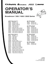 Snapper 1600 Series Справочник Пользователя