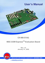 MSC COM EXPRESS CX-MB-EVA2 Manuale Utente