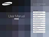 Samsung ECMV800ZBPBUS Справочник Пользователя
