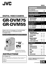JVC GR-DVM55 Manuel D’Utilisation