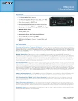 Sony STR-DG910 产品宣传册