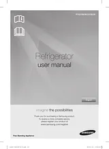 Samsung RT42HDAGESL Top Mount Freezer with Digital Inverter 415 L User Manual