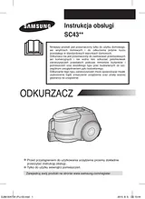 Samsung SC43E0 Справочник Пользователя