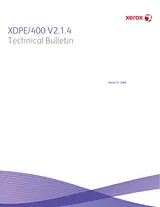 Xerox XDPE/400 (also known as EOMS I-Services) Support & Software 전단