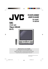 JVC TV-20F243 Manual Do Utilizador