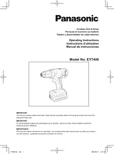 Panasonic EY7440 Manual Do Utilizador
