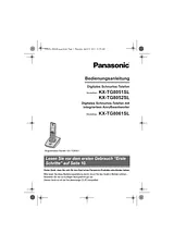 Panasonic KXTG8061SL Mode D’Emploi