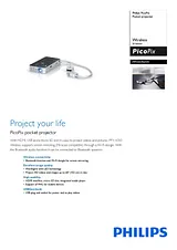 Philips PPX4350W/INT Prospecto