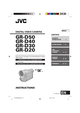 JVC GR-D40 Manual Do Utilizador