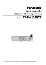 Panasonic PT-FW100NTE 작동 가이드
